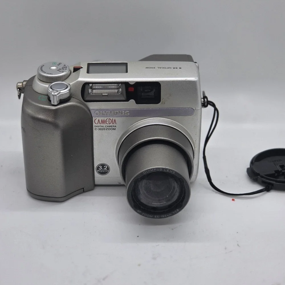 Olympus Camedia C-3020 Zoom 3.2MP Digital Camera Retro Y2K‎ Digicam - Tested